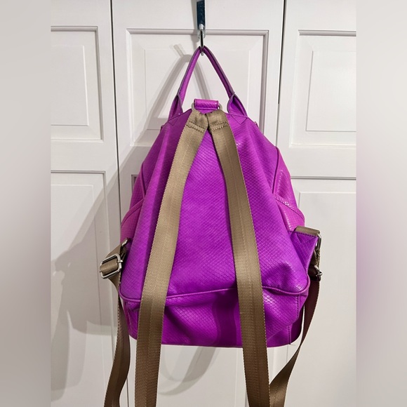 NINE WEST purple backpack with tablet pouch - Picture 7 of 10